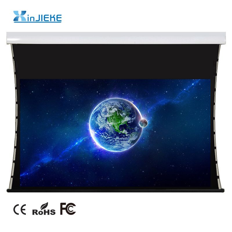 Automatic Electric Motorized Tab Tension Projector Screen Projection