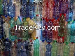 PET PLASTIC BOTTLES