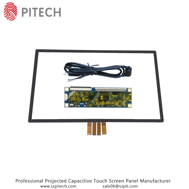 Multitouch Educaion Meeting Device 55 inches Capacitive Touch Screen Glass Panel Overlay Kit