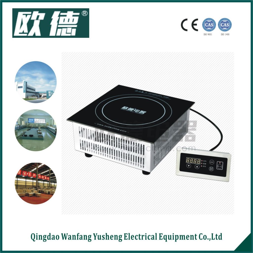 Stable Performance 5kw Drop-in Induction Cooktop