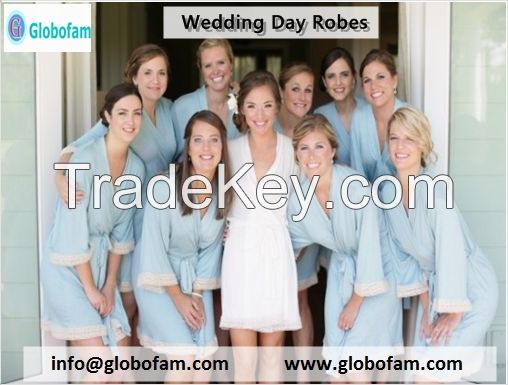 Wedding Day Robes for Wedding Party