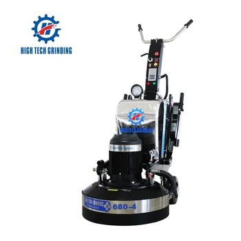 High Tech Grinding Concrete Floor Grinder Htg-680-4