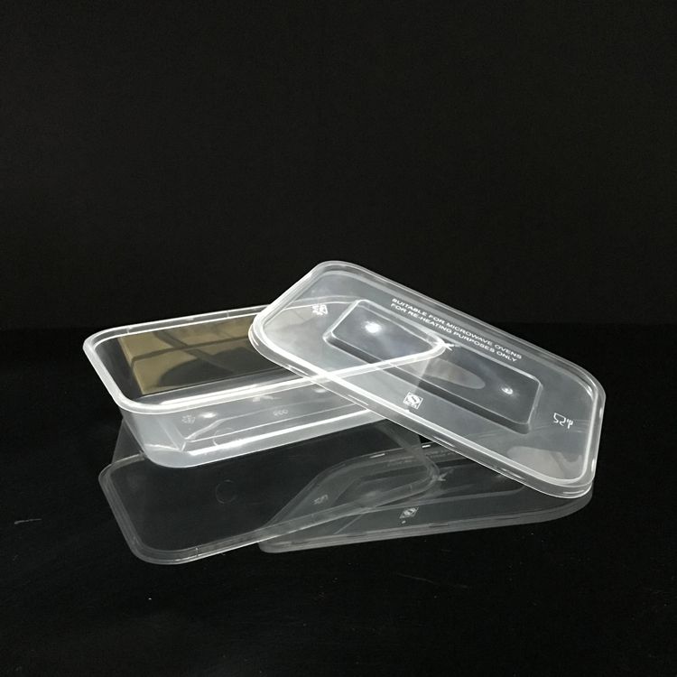 Food Grade PP Material Microwaveable Disposable Food Container