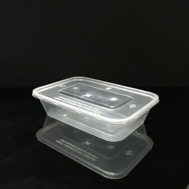 Food Grade PP Material Microwaveable Disposable Food Container