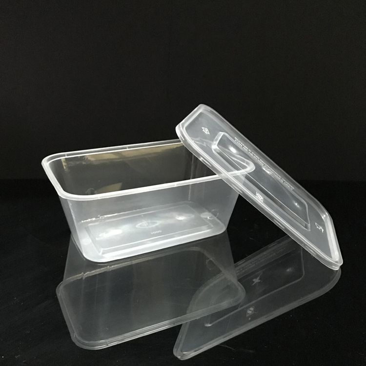 Food Grade PP Material Microwaveable Disposable Food Container