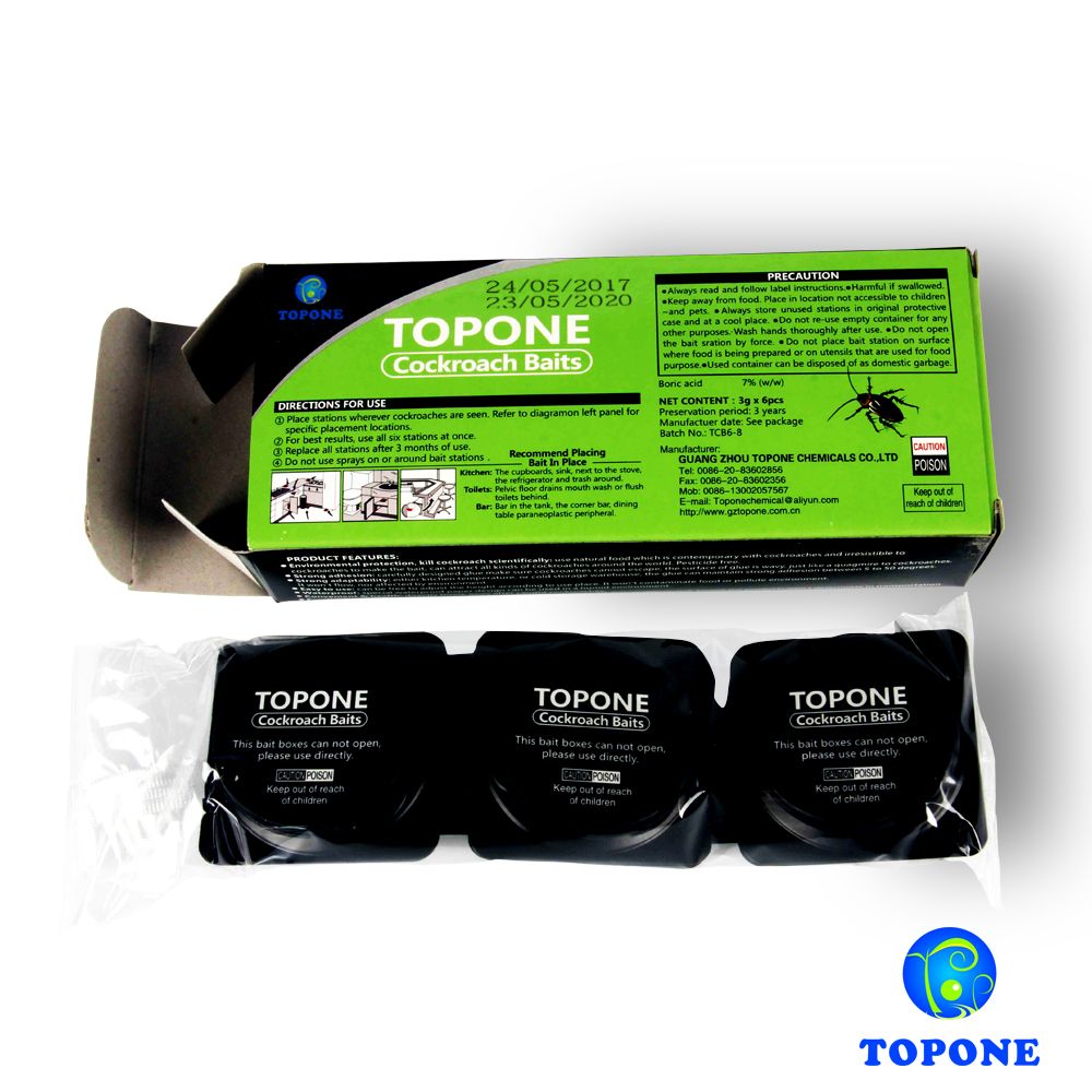 TOPONE Brand Pesticide Pest Control Type and Cockroaches Pest Type Cockroach Gel Bait