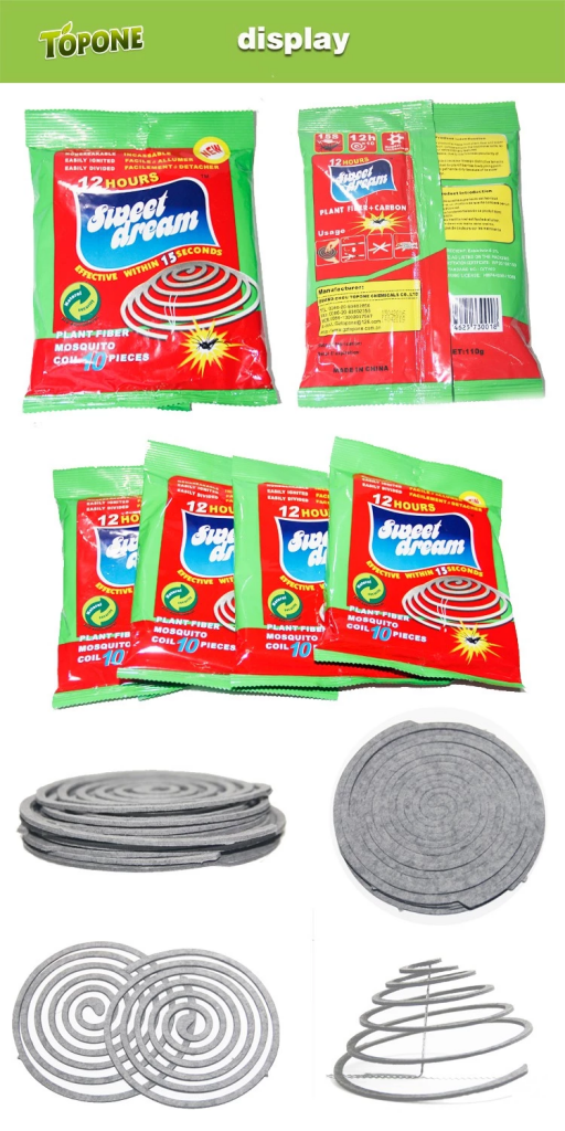 140mm TOPONE Unbreakable Plant Fiber Mosquito Coil Mosquito Killer Products For Summer