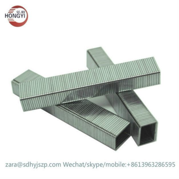 Pneumatic Galvanized Staples Fine Wire Staples 4j Staples 10j Series K / 90 Series N / 100 / Bea14 Series 80 Series Staple