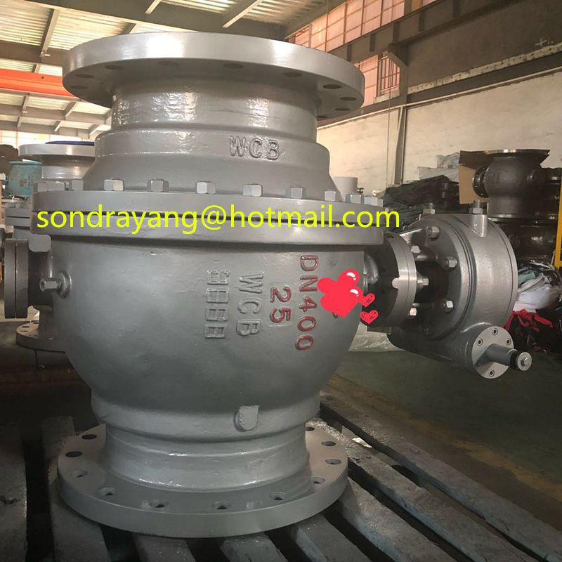 Worm Gear Fixed Ball Valve