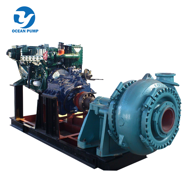 Heavy duty big particle gravel sand pump