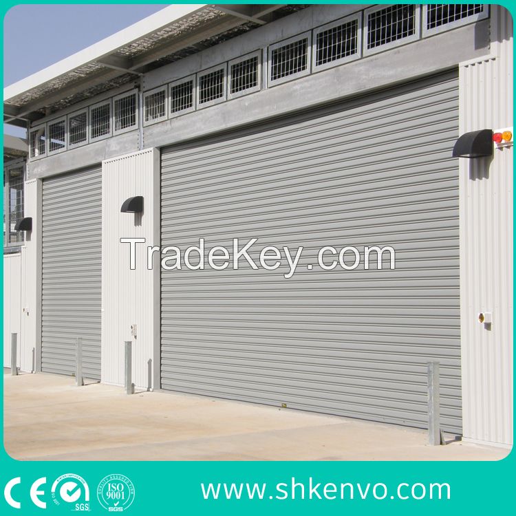Ce Certified Thermal Insulated Aluminum Alloy Automatic Motorized Roller Shutter Door