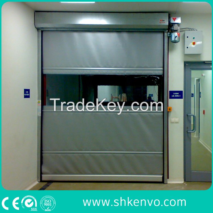 PVC Fabric Self Repairing High Speed Rolling Shutter for Pharmaceutical Industries
