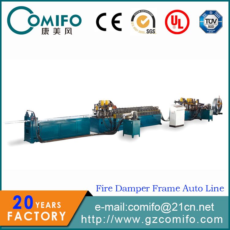 Fire Damper Frame Auto Line