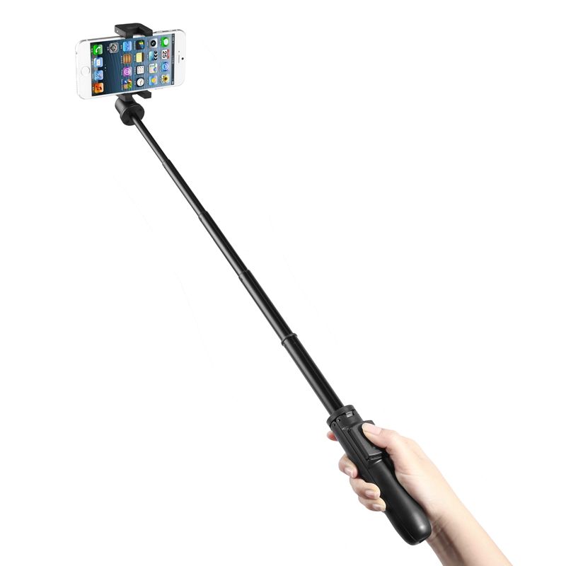 OEM Kingjoy mini bluetooth 3 in 1 selfie stick mobile phone tripod for selfie shooting