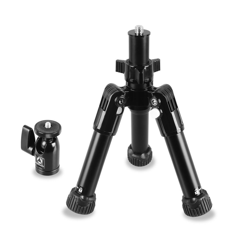 OEM Kingjoy SC051 mini Compact Pocket Mobile Phone Table Tripod for Camera with ball head