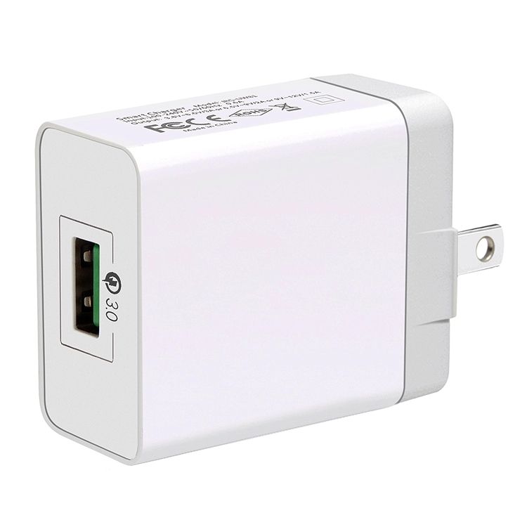 QC 3.0 single usb wall charger oem factory