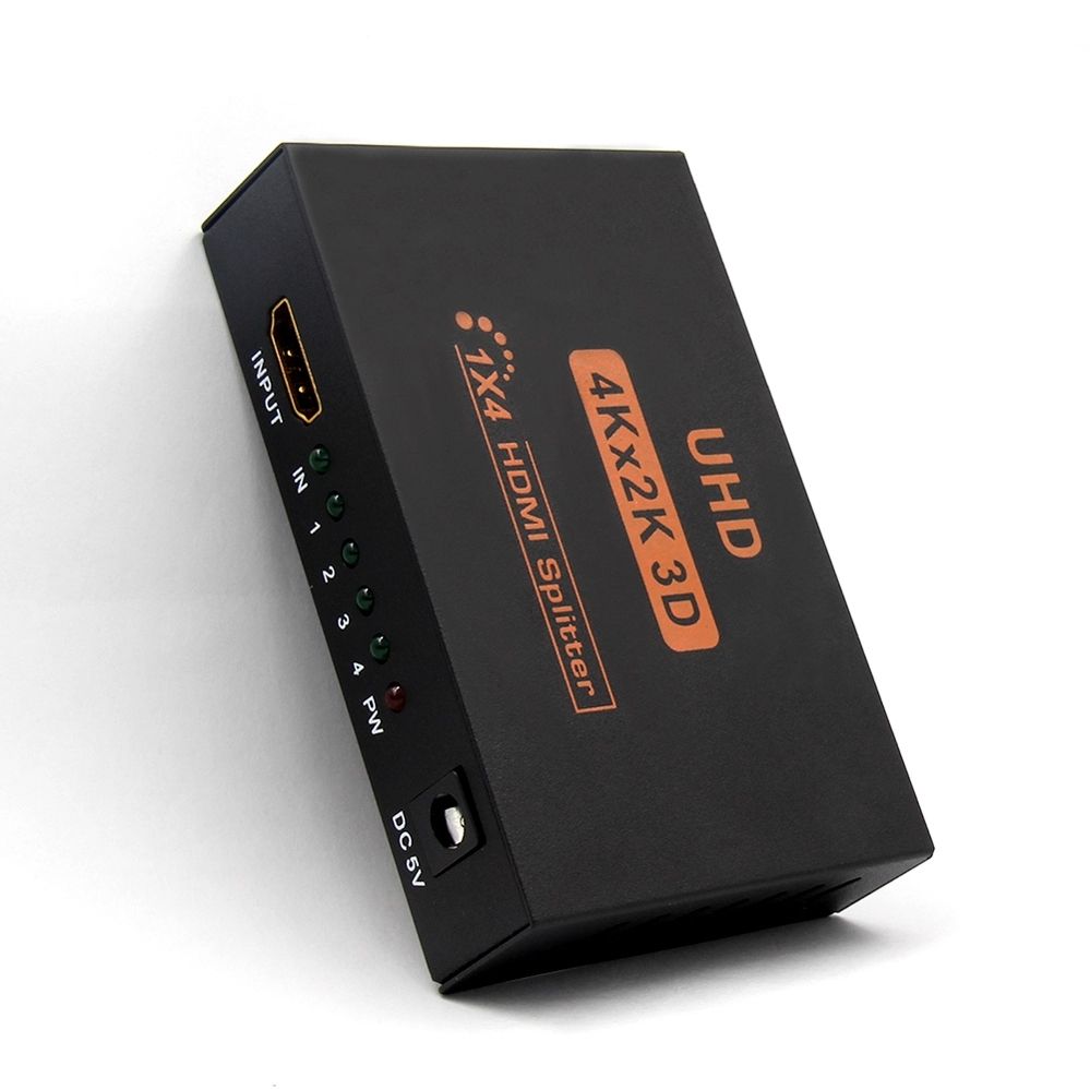 Hdmi Splitter 1 4 High Resolution 2k 4k 3d Full Hd Tv 1 Input 4 Output Hdmi Hub Switcher Adapter By Occ Cable China