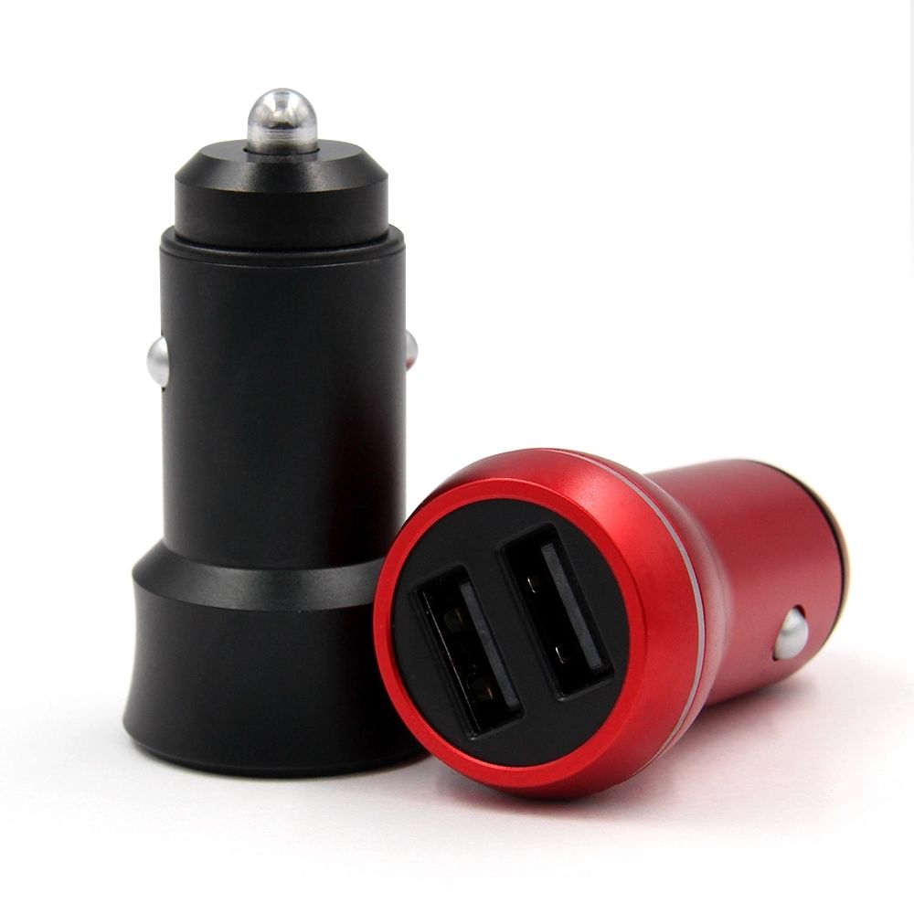 Universal Fast Car Charger Metal Charge For Cell Phone Mobile Tablets