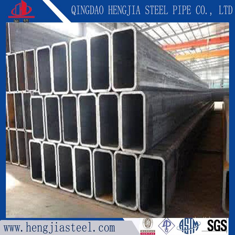 Welded Carbon Steel Rectangular Structural Steel Pipe/