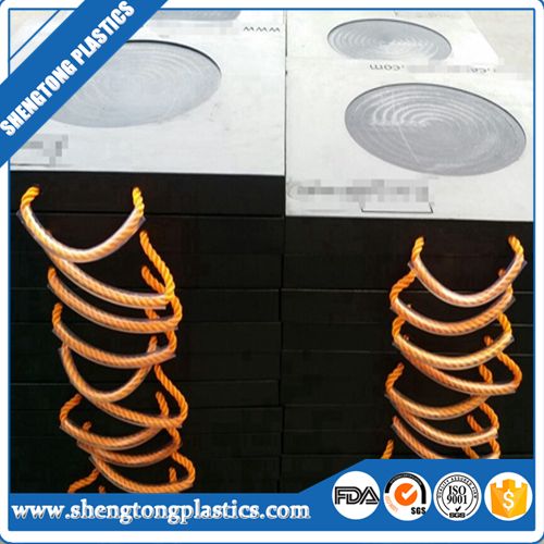 reprocessed uhmw pe crane outrigger pad / crane pad for mobile crane