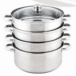 Steamer Pot Set With Lid