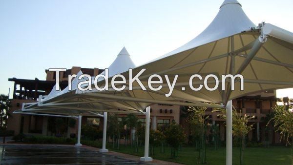 Carports manufacturers / Tensile Shades / Canopies Suppliers