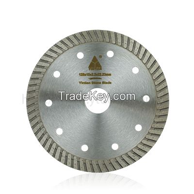 Dry cut sintered blade for cutting and grinding granite marble concret limestone