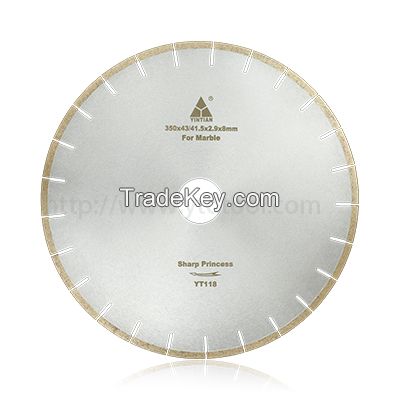 Sharp diamond saw blade for marble cutting stone perfect