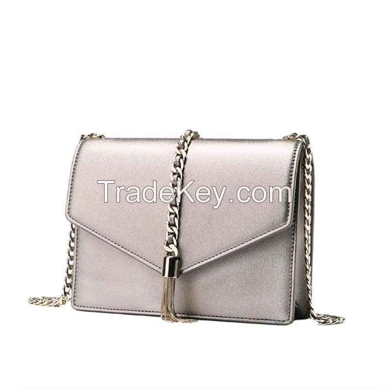 Metallic Color Chain Style Fashion China Women's Bags