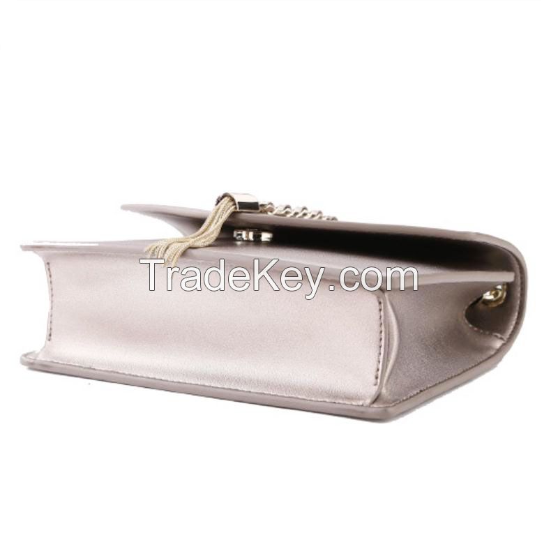 Metallic Color Chain Style Fashion China Women's Bags