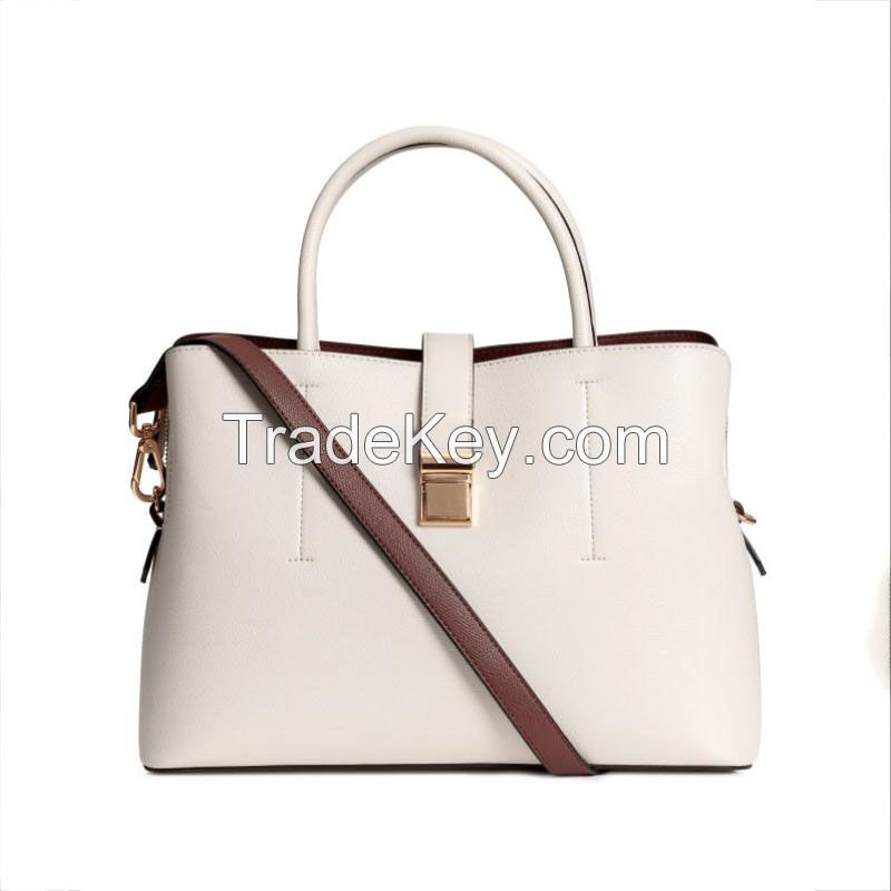 China Factory Faux Leather Fashionable Women Handbag Sales