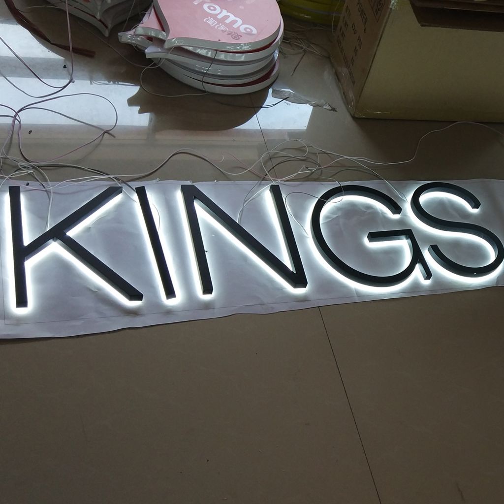 Wholesale Custom Led Channel Letter Frontlit Acrylic Illuminated Sign