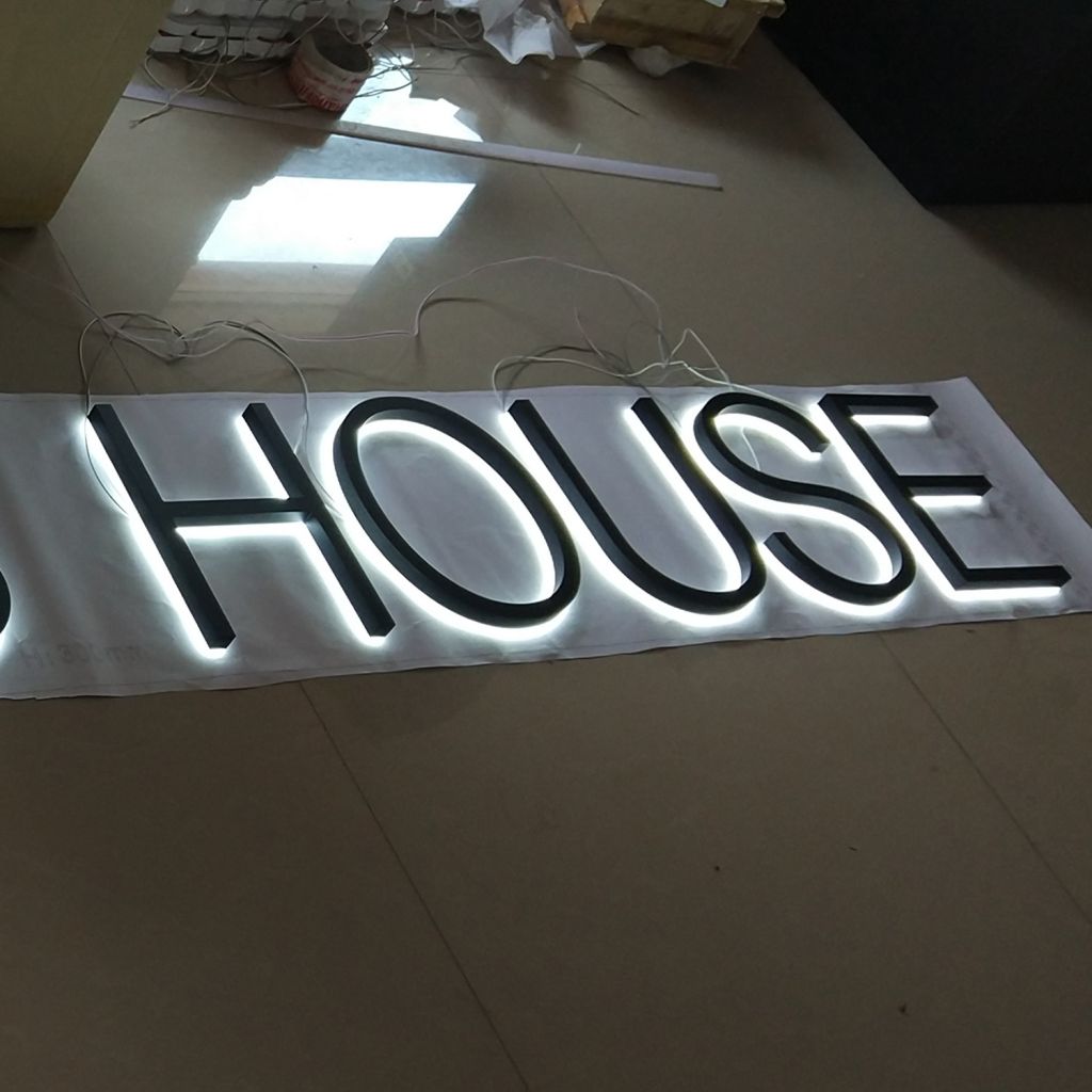 Wholesale Custom Led Channel Letter Frontlit Acrylic Illuminated Sign