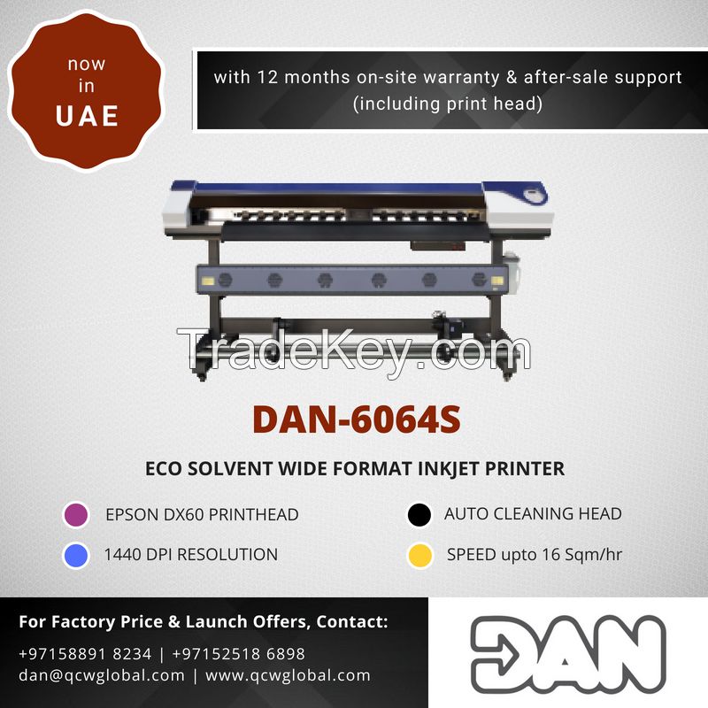 DAN-6064S Eco Solvent Printer