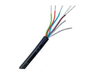 Single Jacket Duct Fiber Optic Cable Non Armored Stranded Loose Tube GYFTY