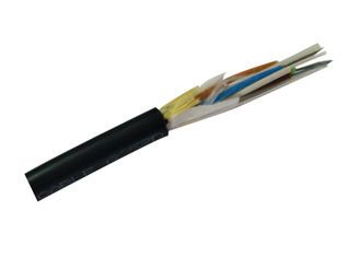 PE Single Jacket ADSS Fiber Cable Stranded Type 1 - 144 Cores Fiber Count