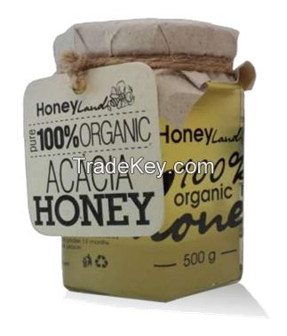 Certified Organic Non GMO Honey