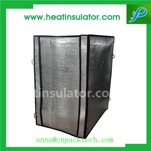 Reusable and Waterproof Thermal Insulated XPE Foam Pallet Cover for Food Shipping