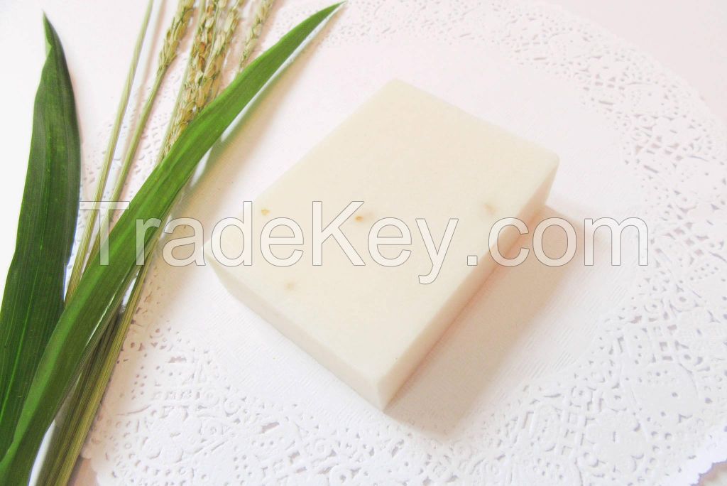 Rice Milk Soap: Aroma Whitening and Nourishing bar