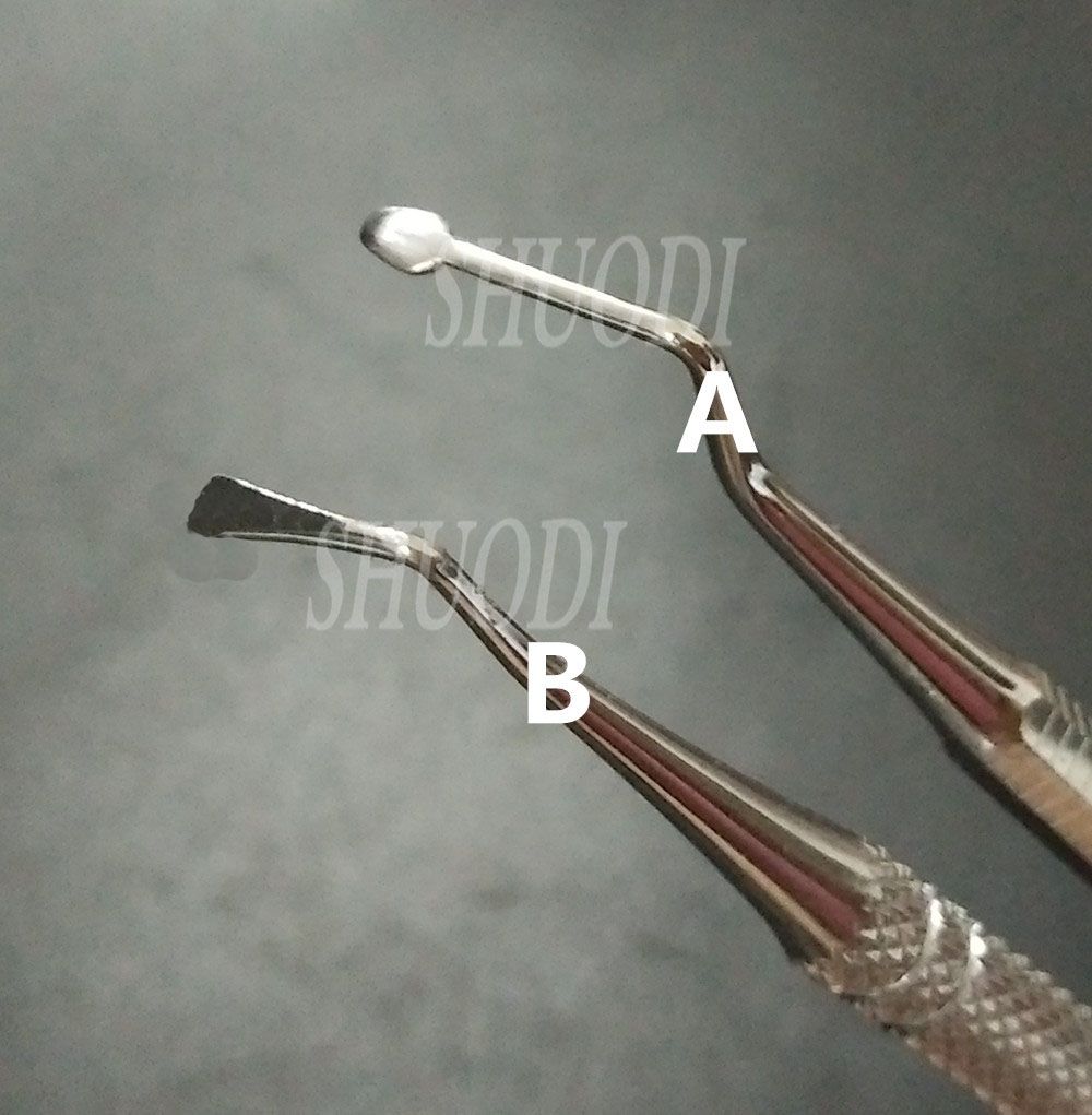 Dental gingival retraction Packer Tool