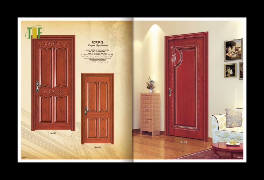 Wood door