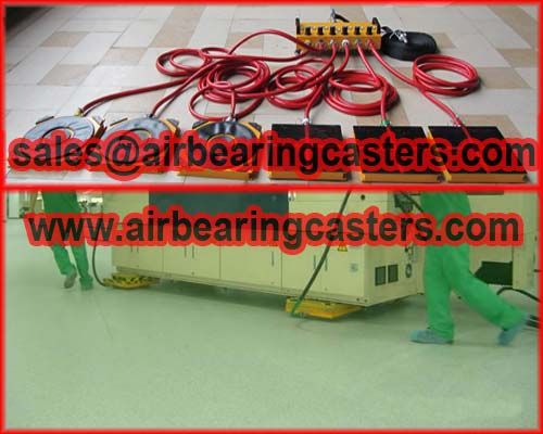 Air casters price and manual application