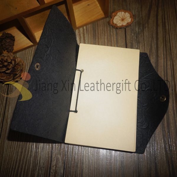 Wholesale Personalised Leather Notebook Gift with Button