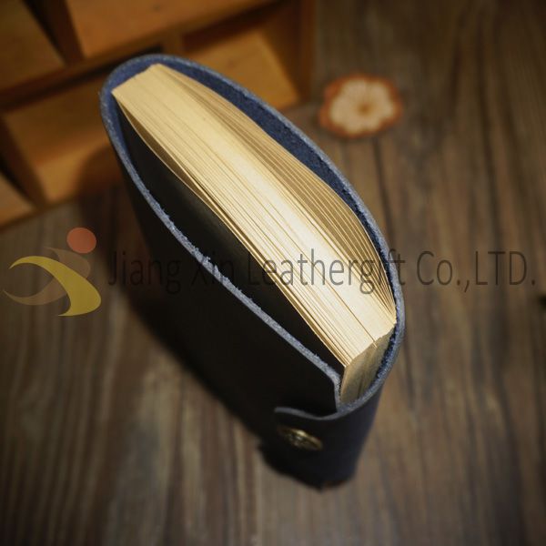 Wholesale Personalised Leather Notebook Gift with Button