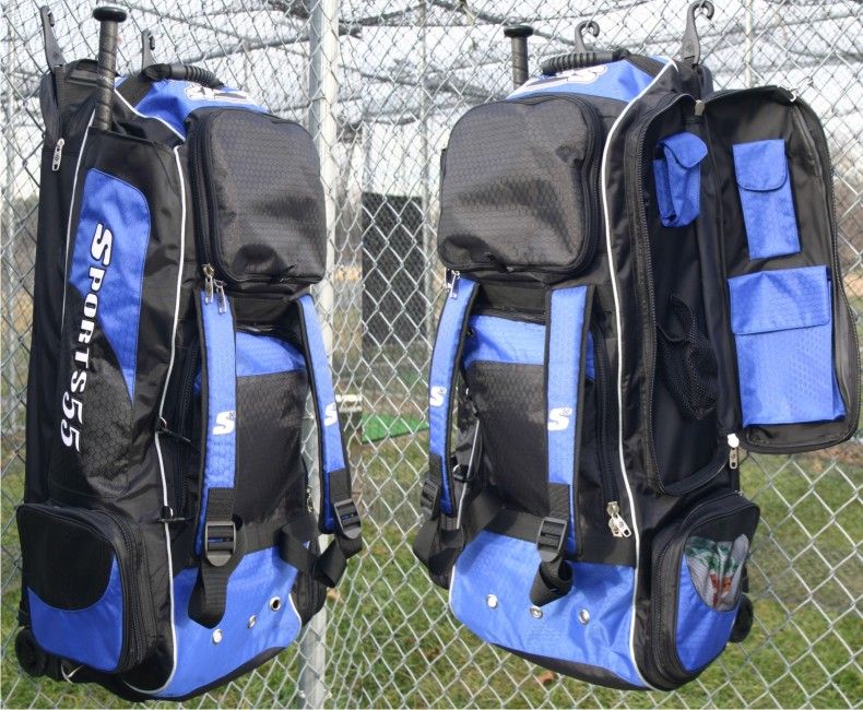 wheel baseball bag