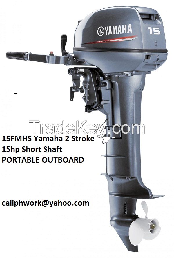 15FMHS  2 Stroke 15hp Short Shaft PORTABLE OUTBOARD