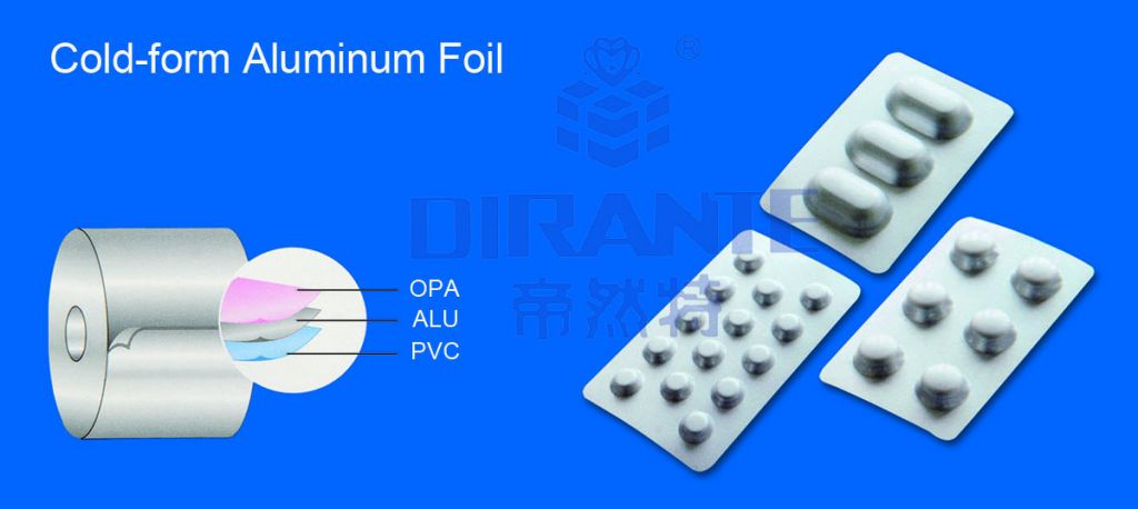 Printed Cold Form PVC-free Pharmaceutical Blister Pack