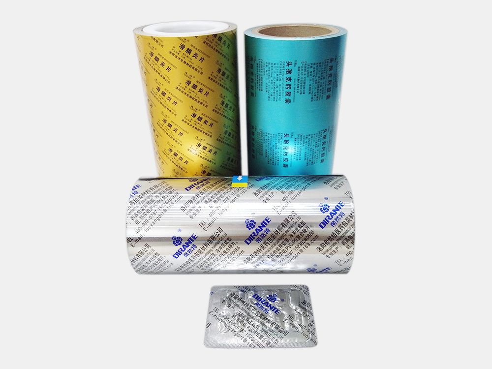 Pharma Blister Aluminum Lidding Foil