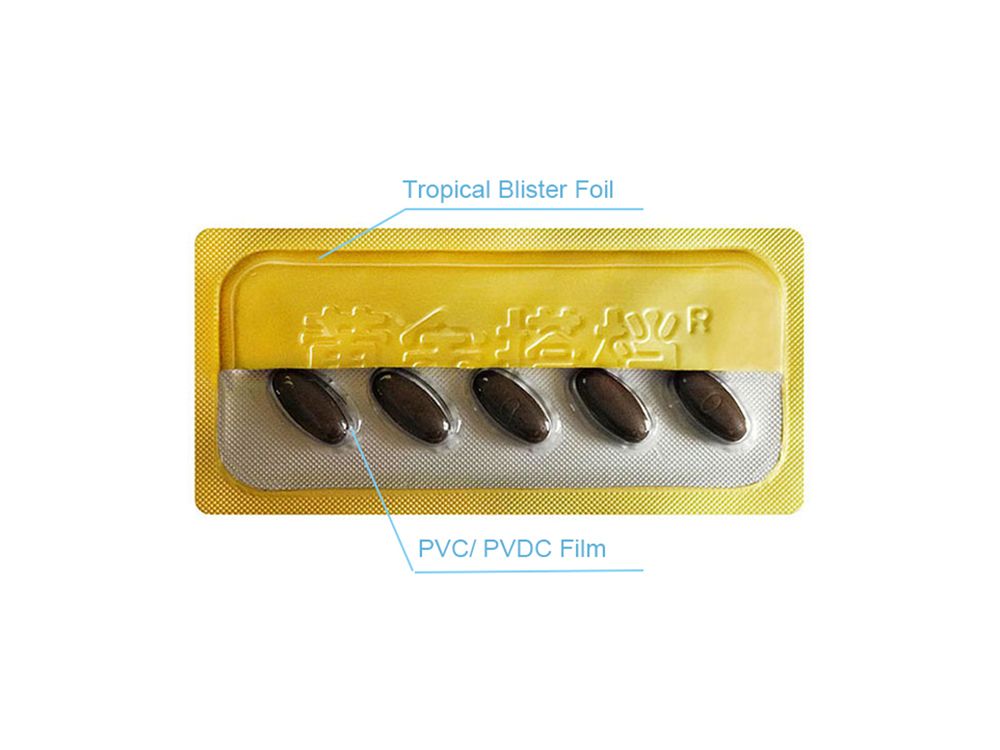 Pharma Packaging Material Tropical Blister Foil