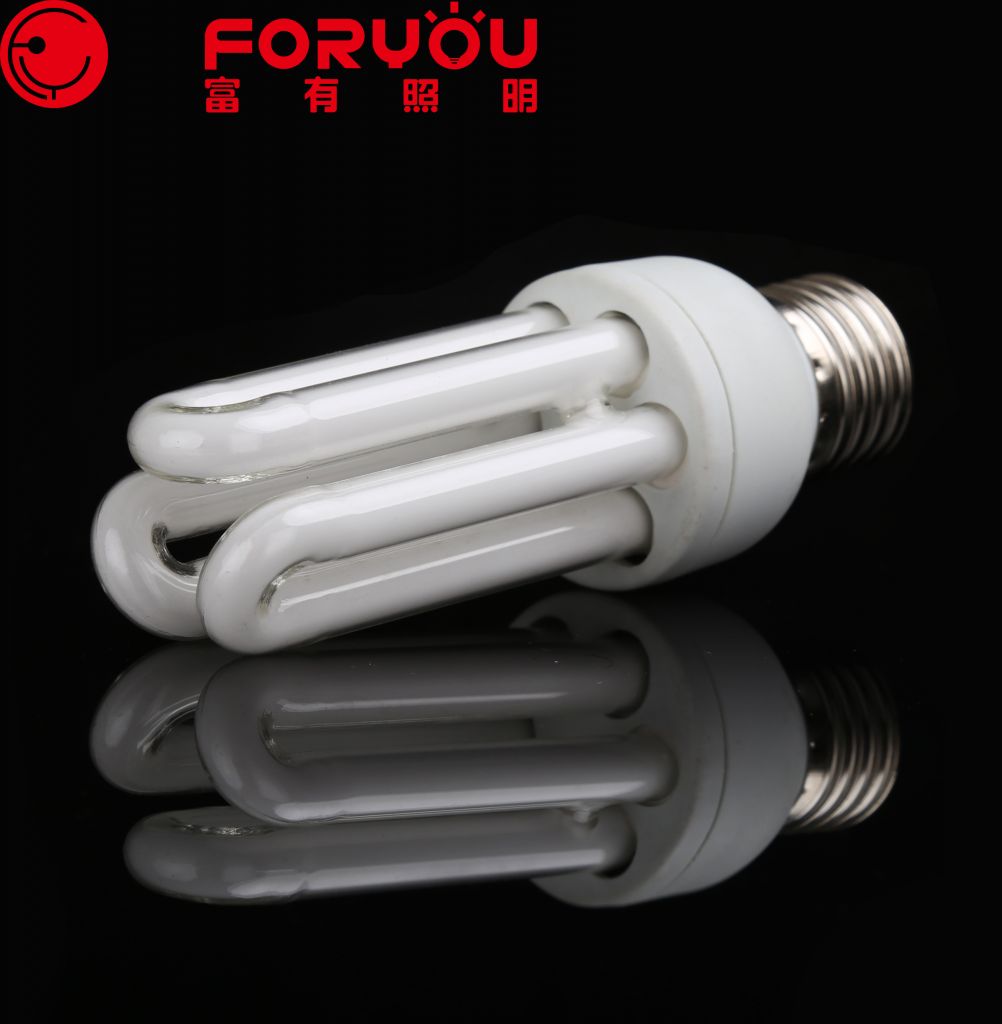 full and half spiral & u shape energy saving lamp